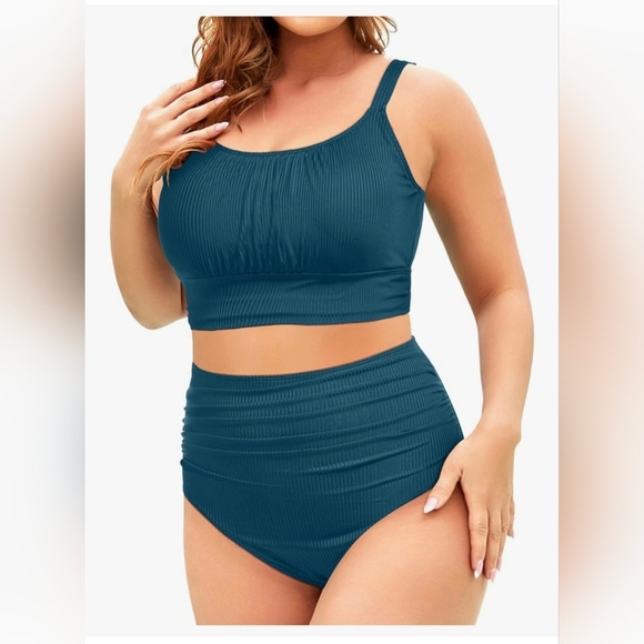 Tempt Me Plus Size 2 Piece Swimsuit #1064 - Picture 8 of 12